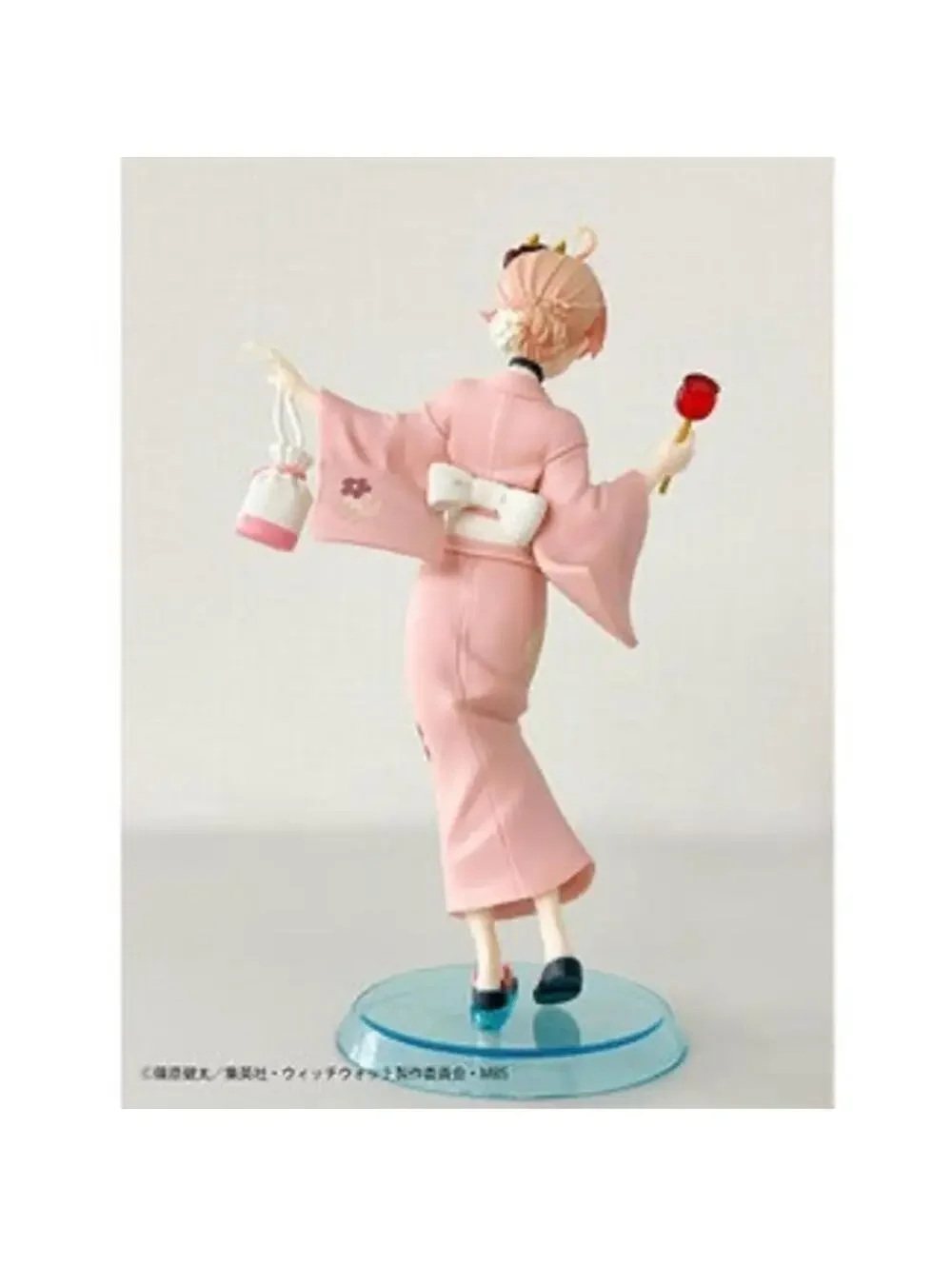 SEGA Witch Watch Nico Wakatsuki Figure Pink New Luminasta Kimono Festival US Sel